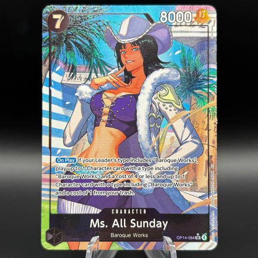 Ms. All Sunday (Alternate Art) - The Azure Sea's Seven Single Card