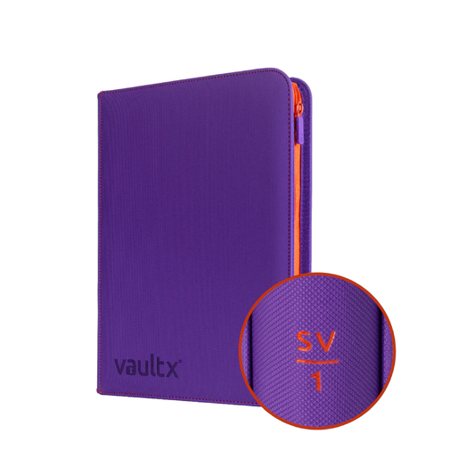 Vault X 9 Pocket Exo-Tech Zip Binder SV1