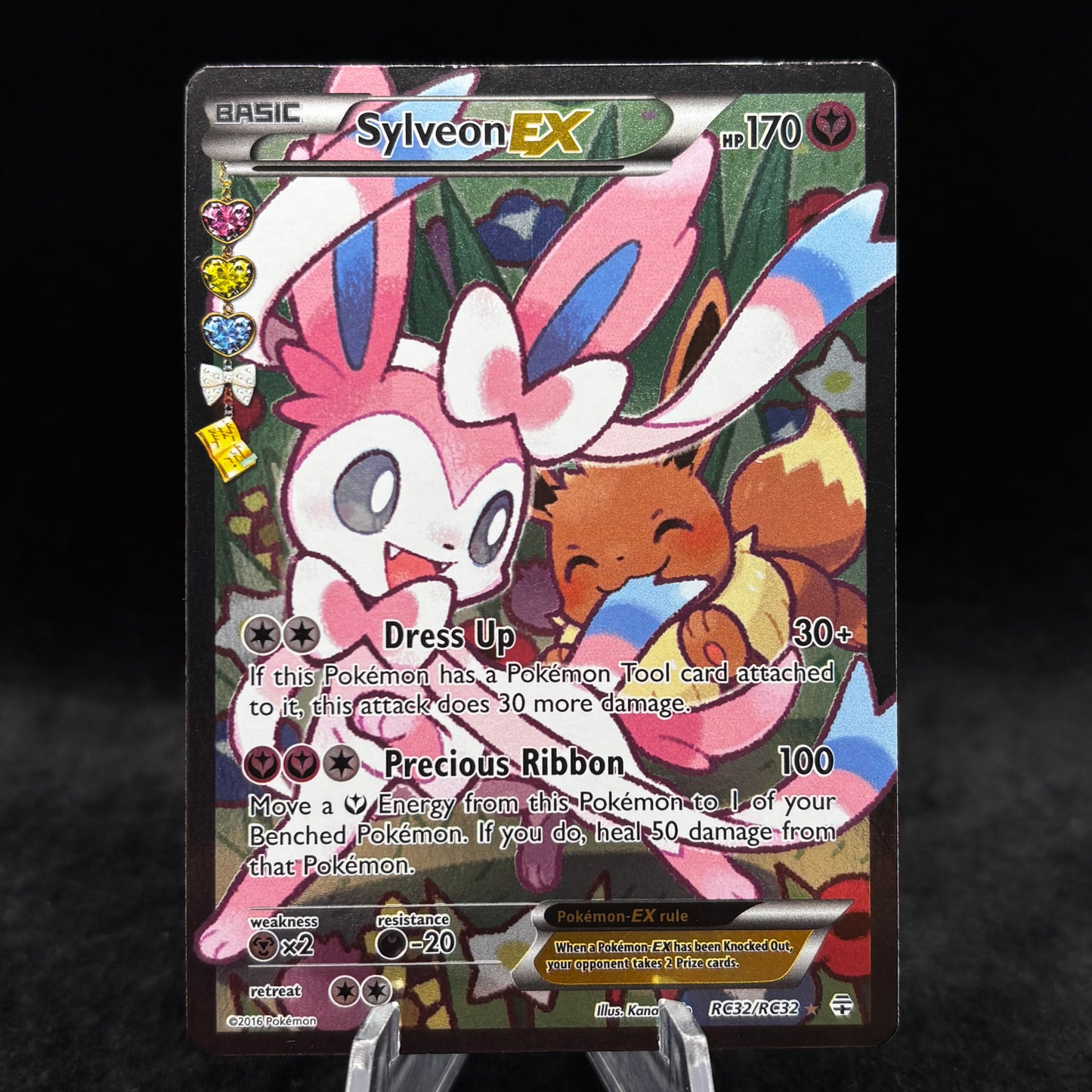 Sylveon EX (Full Art) *Light Play* Single Card