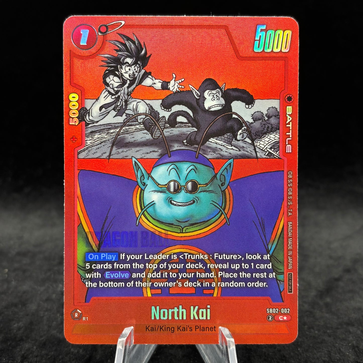 North Kai - SB02-002 (Limited Pack MANGA Version 02) - Tournament and Championship PR Single Card