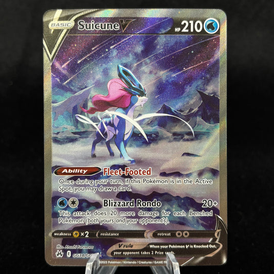 Suicune V - SWSH: Crown Zenith: Galarian Gallery Single Card