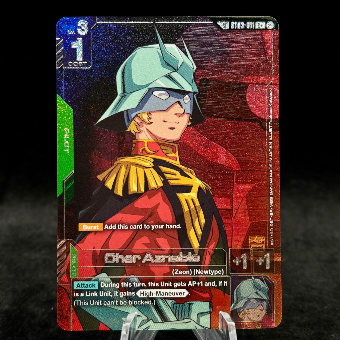 Char Aznable (C+) (SP) - Freedom Ascension (GD05) Single Card