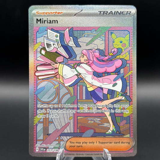 Miriam - 251/198 - SV01: Scarlet & Violet Base Set *Light Play* Single Card