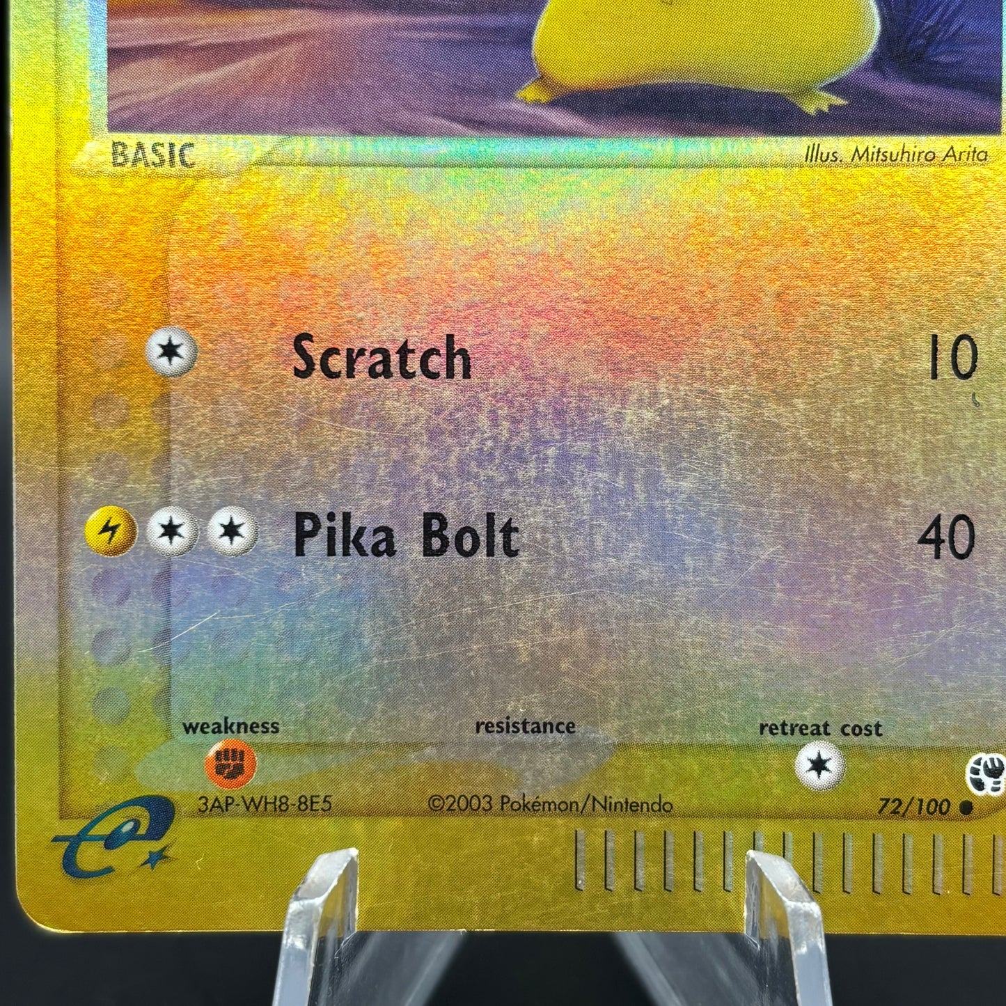 Pikachu - Sandstorm Reverse Holo Single Card *Light Play*