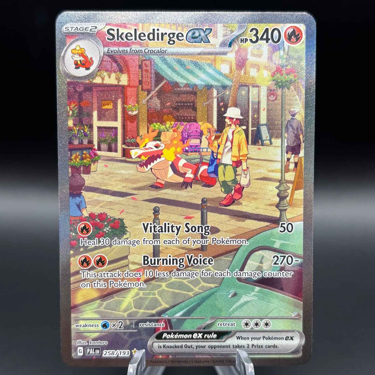 Skeledirge ex - 258/193 - SV02: Paldea Evolved Single Card