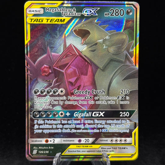 Mega Sableye & Tyranitar GX - SM - Unified Minds Single Card