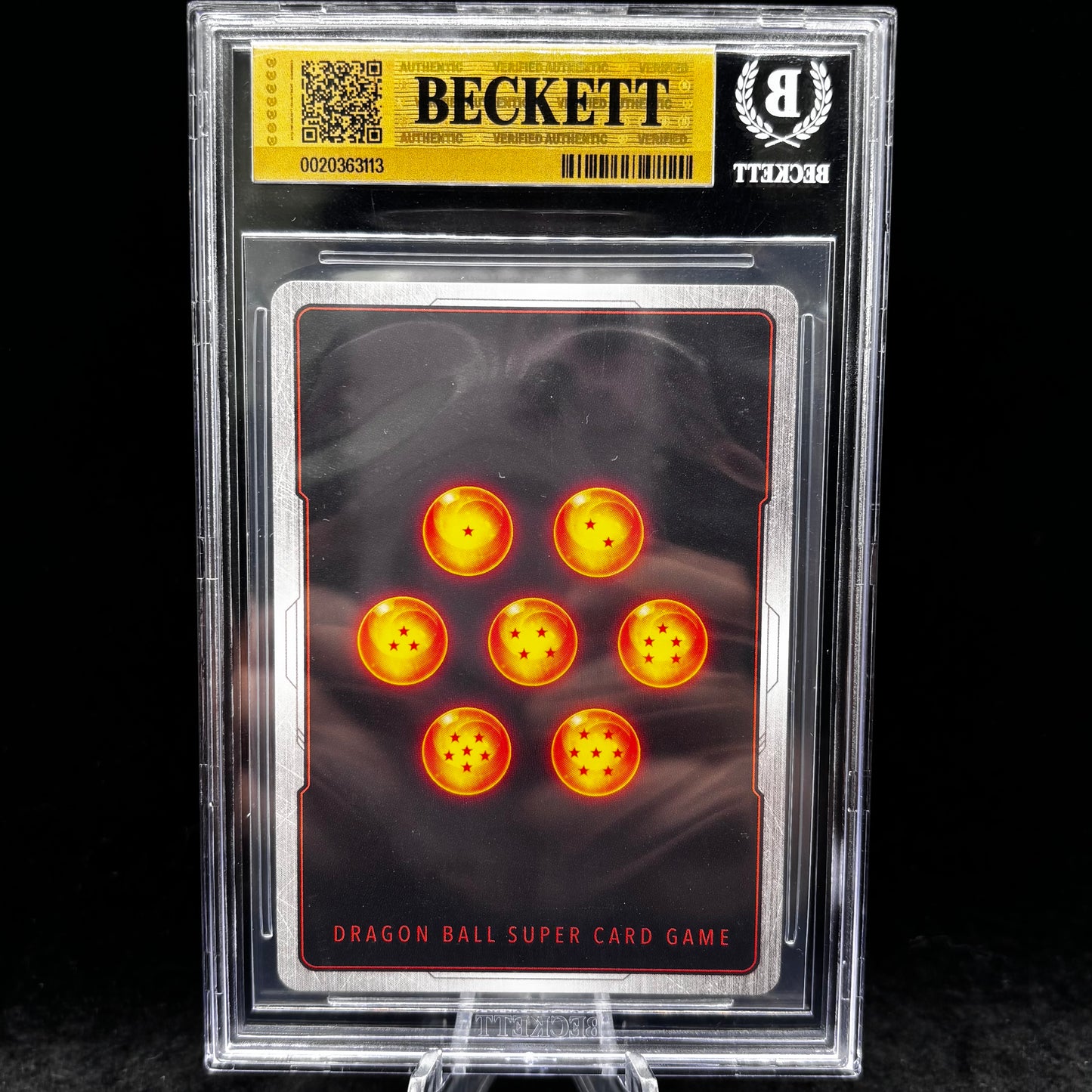 BGS pristine 10 - 2026 Fusion World Dual Evolution #FB09011 Son Goku: BR Vegeta