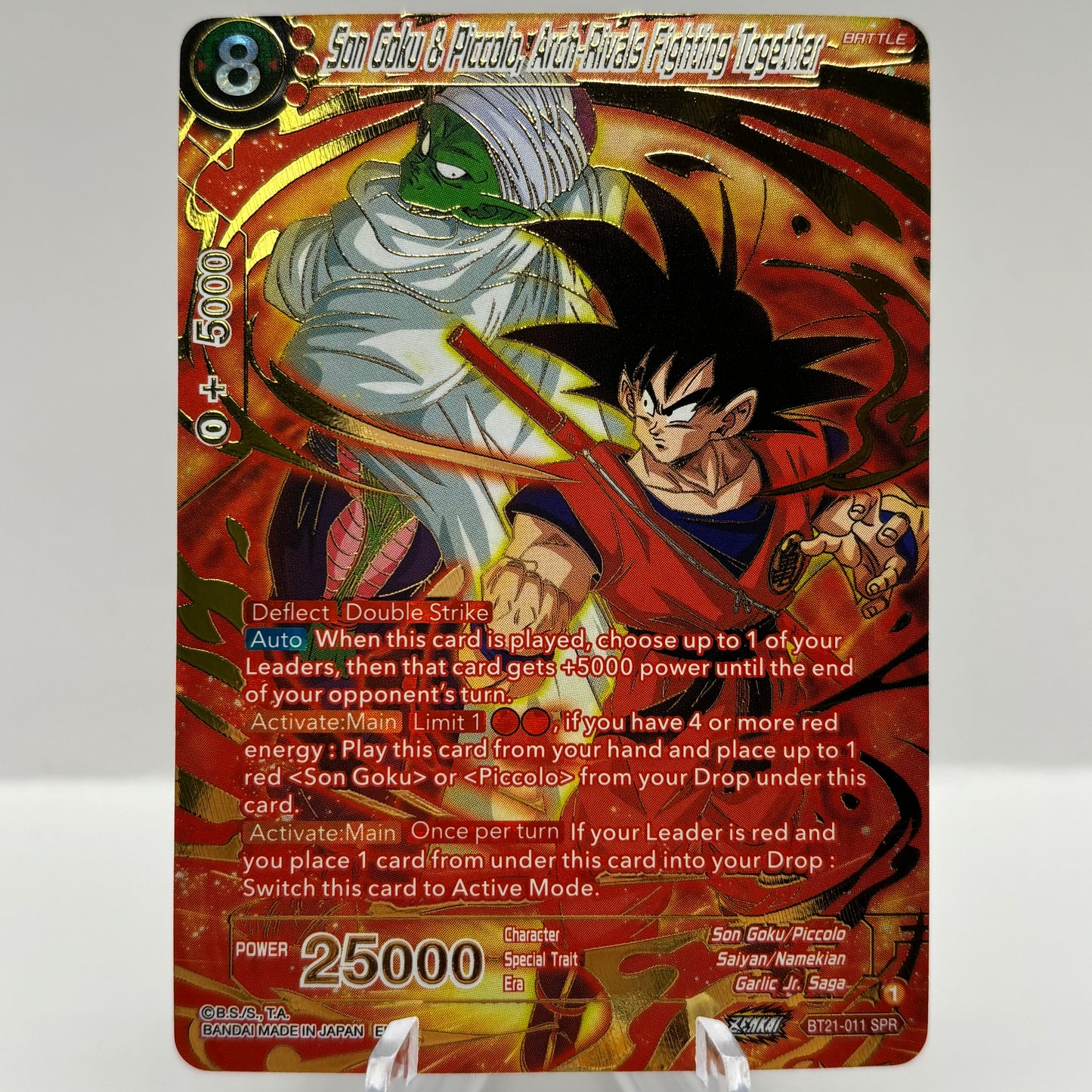 Son Goku & Piccolo, Arch-Rivals Fighting Together (SPR) - Wild Resurgence Single Card