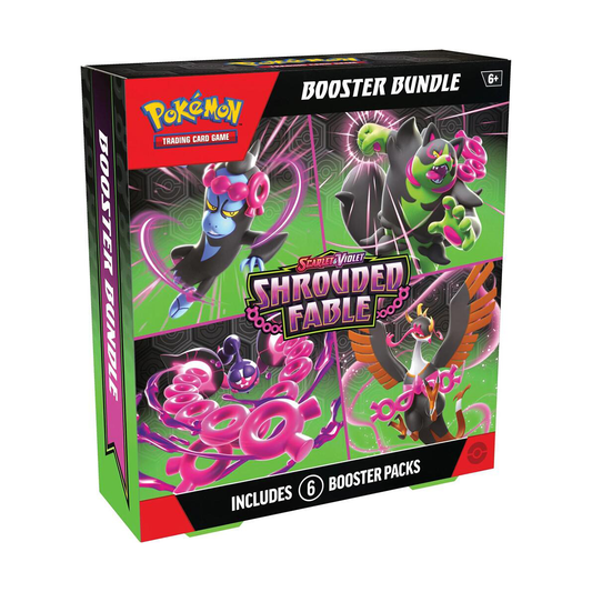 Pokemon TCG: Scarlet & Violet 6.5 Shrouded Fable Booster Bundle