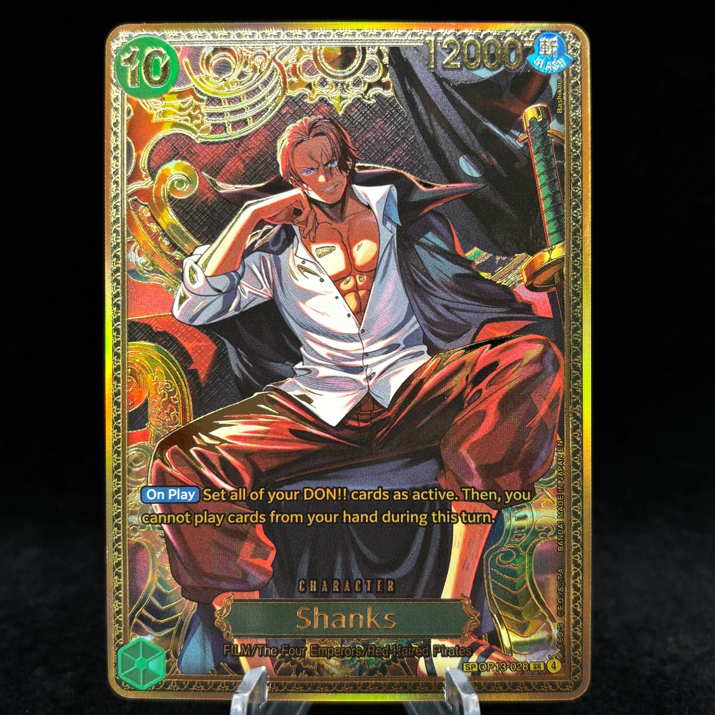 Shanks (OP13-028) (SP) - The World's Strongest Warriors Single Card