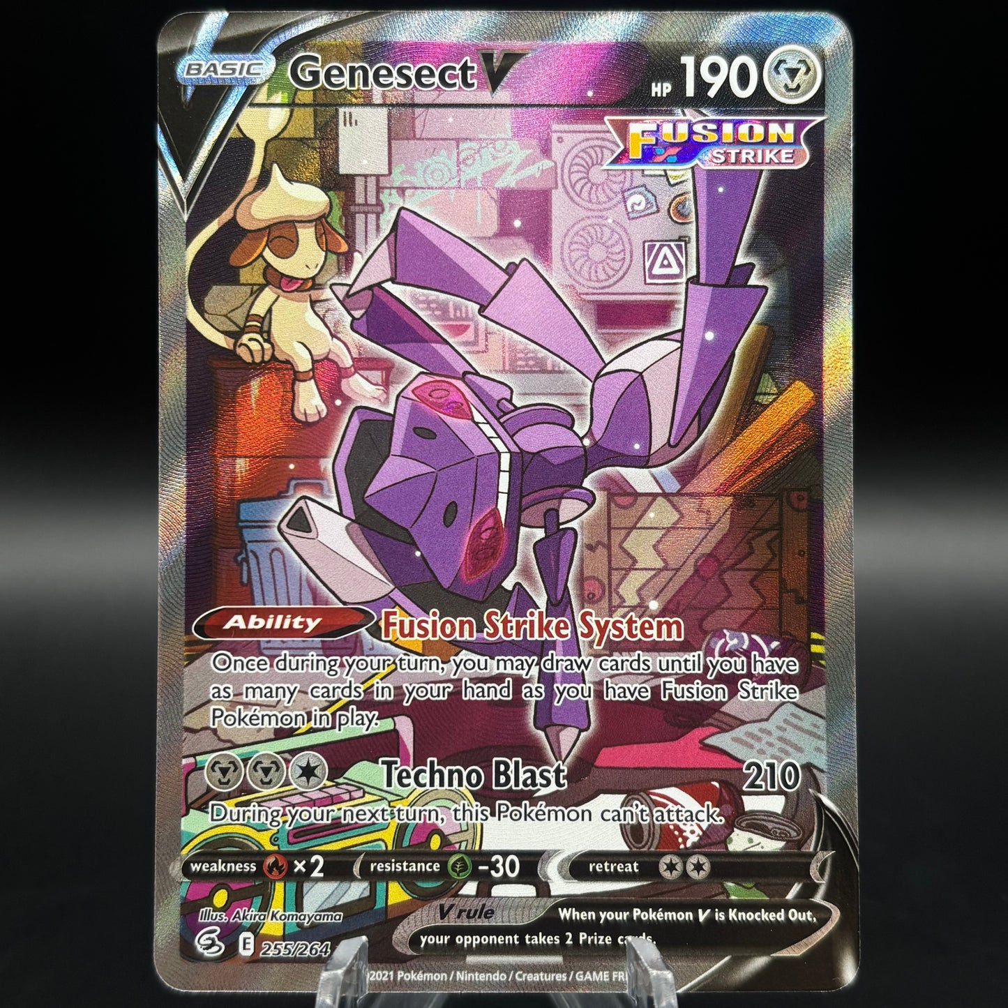 Genesect V 255/264 (Alternate Full Art) Single Card