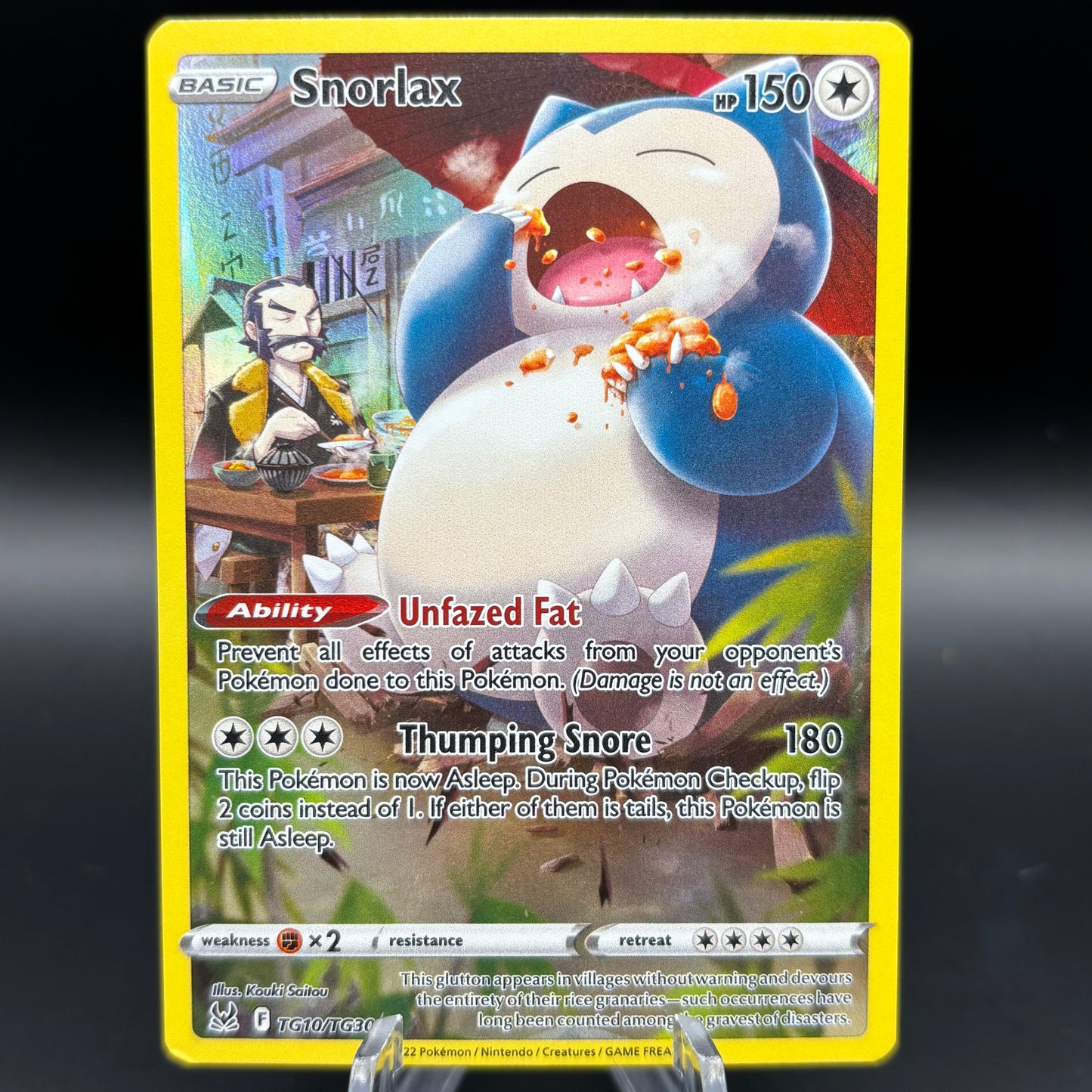 Snorlax - SWSH11: Lost Origin Trainer Gallery Single Card