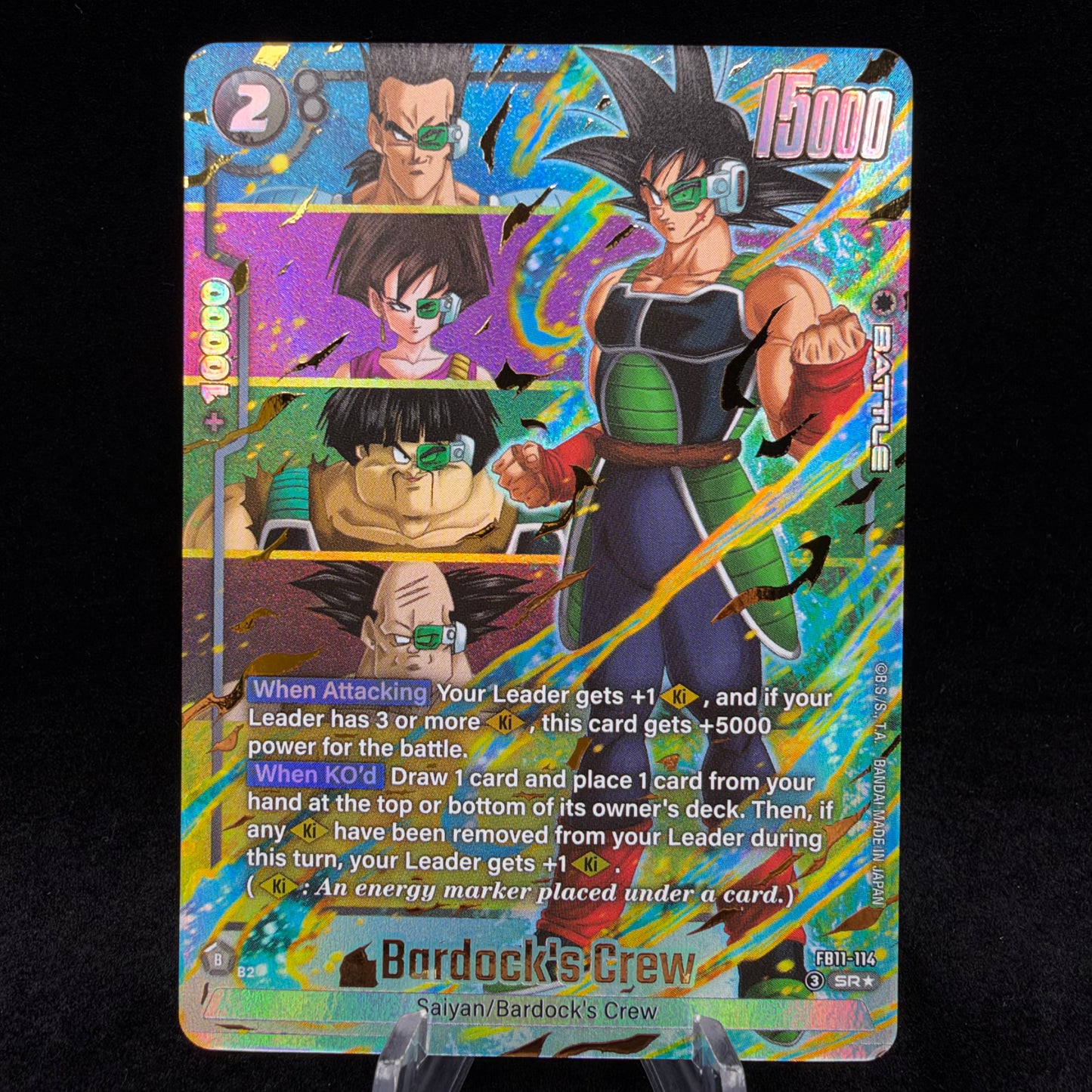 Bardock's Crew - FB11-114 (Alternate Art) - Brightness of Hope Single Card