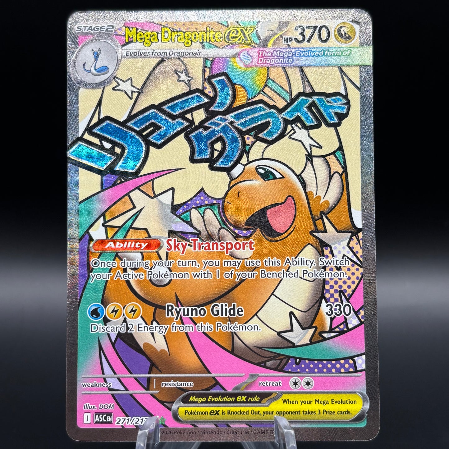 Mega Dragonite ex - 271/217 Single Card