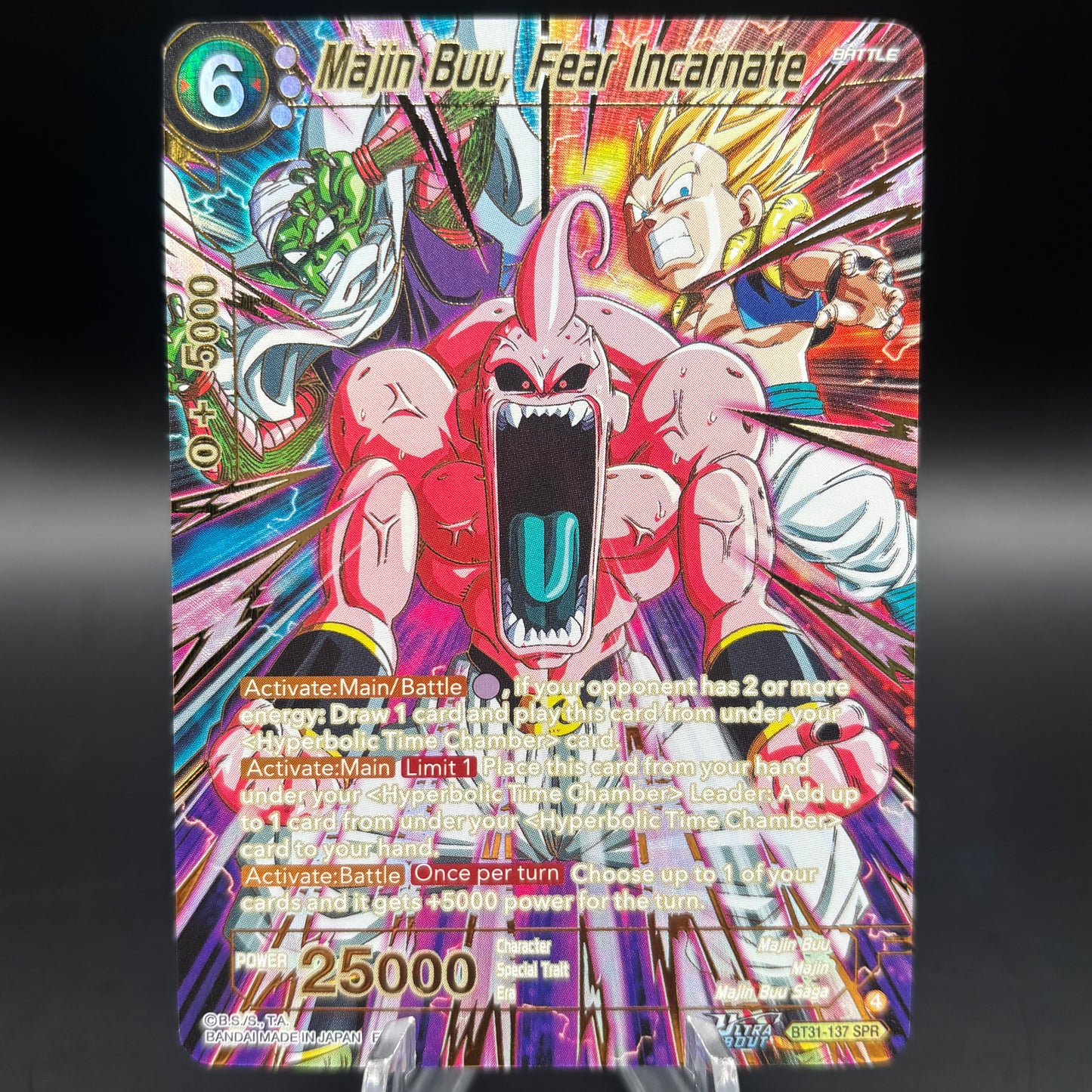 Majin Buu, Fear Incarnate (SPR) - Impact Beyond Dimensions (BT31) Single Card