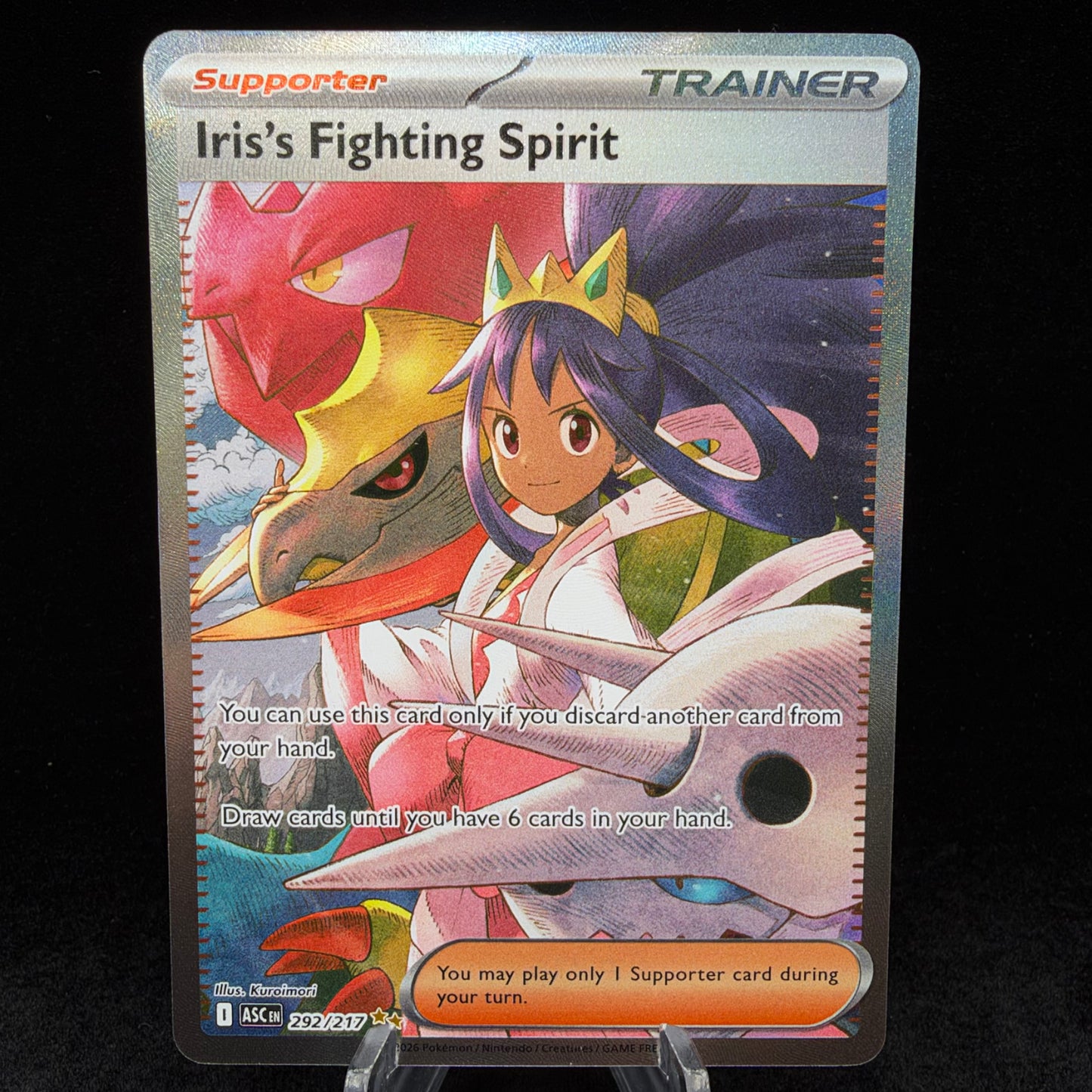 Iris's Fighting Spirit - 292/217 - ME: Ascended Heroes Single Card