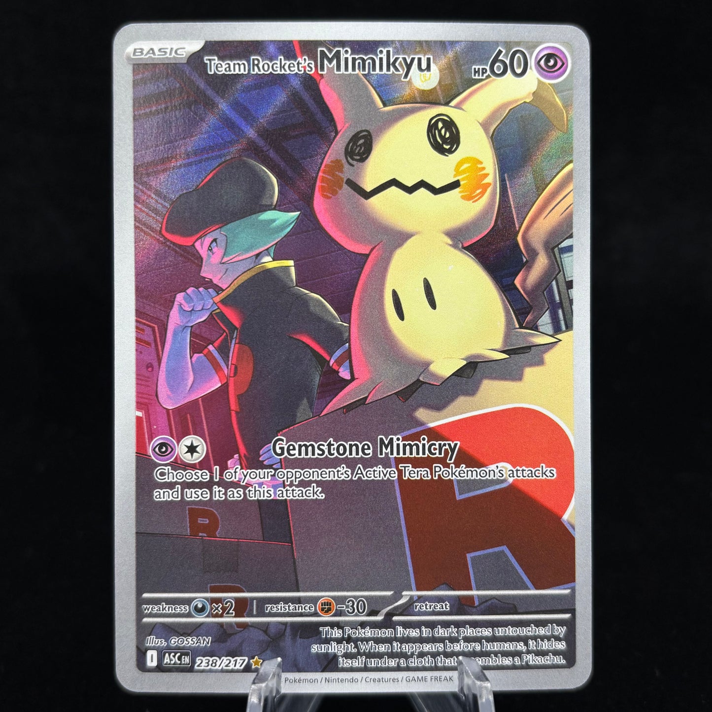 Team Rocket's Mimikyu - 238/217 Single Card
