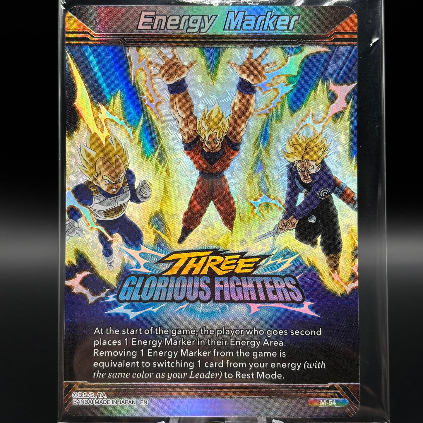 Energy Marker - Three Glorious Fighters (M-54) *Sealed* Single Card