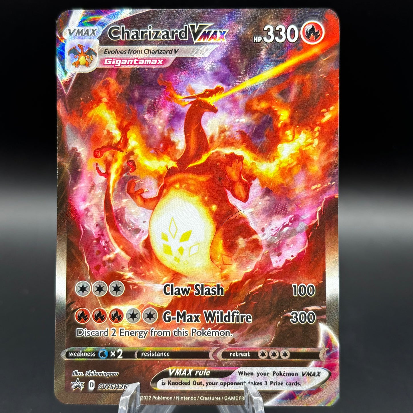 Charizard VMAX - SWSH261 - SWSH: Sword & Shield PR *Light Play* Single Card
