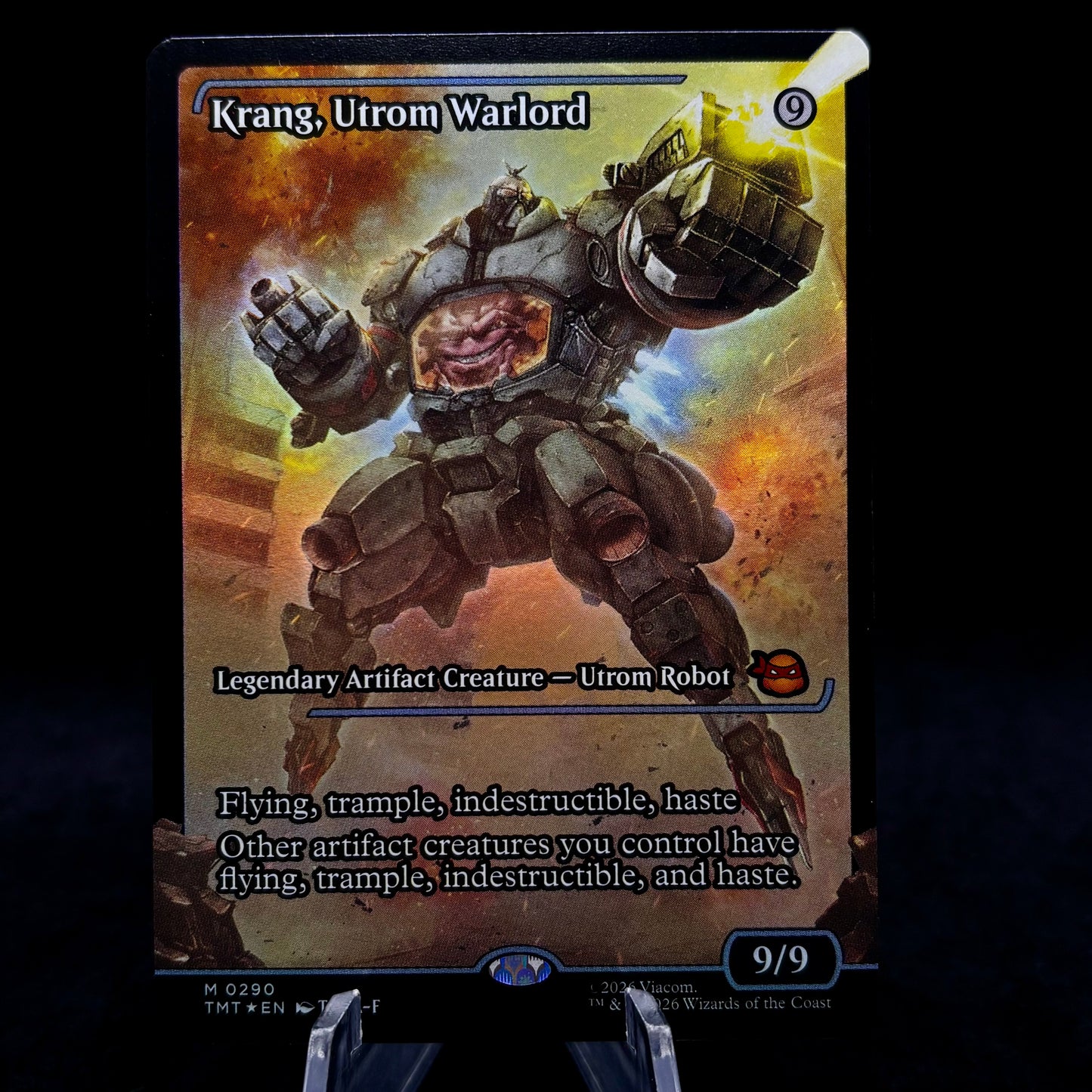 Krang, Utrom Warlord (Showcase) - Teenage Mutant Ninja Turtles Single Card