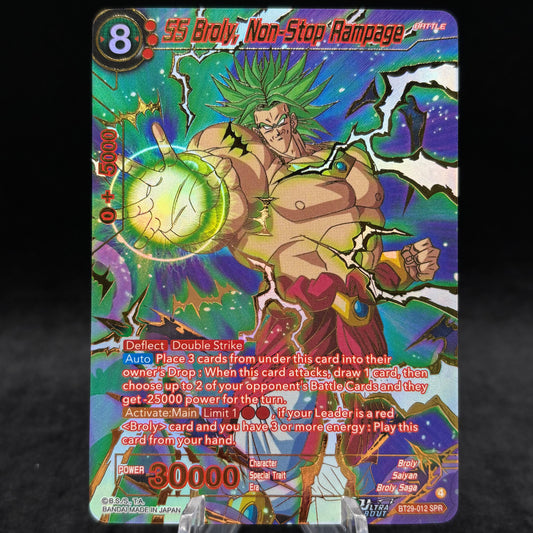 SS Broly, Non-Stop Rampage (SPR) Single Card