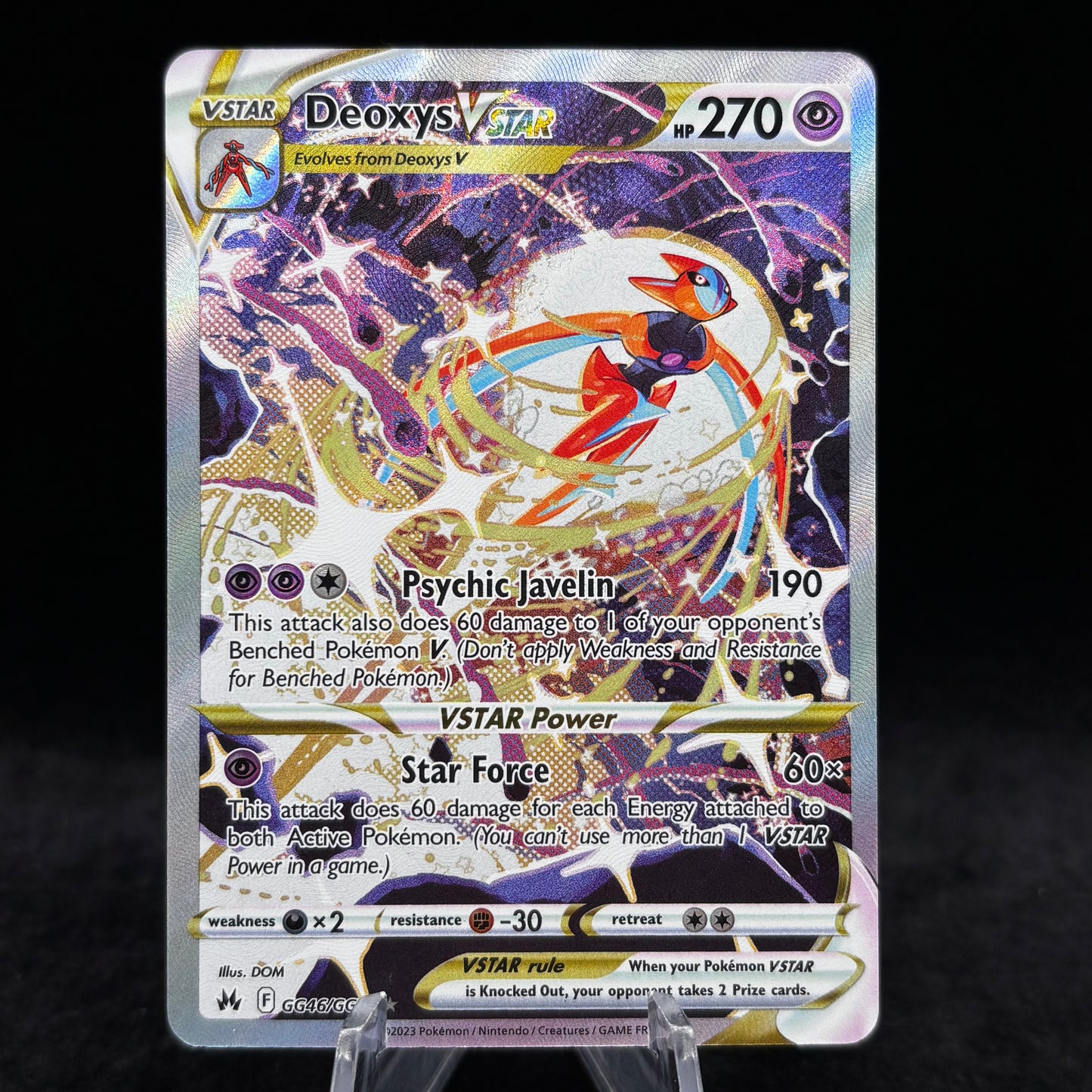 Deoxys VSTAR Single Card