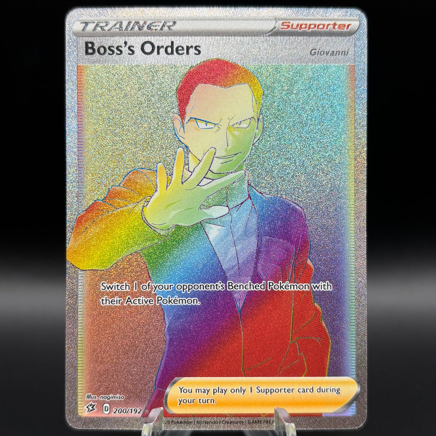 Boss's Orders (Secret) - SWSH02: Rebel Clash Single Card