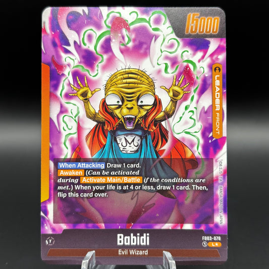 Babidi // Majin Buu - FB03-078 (Alternate Art) - Raging Roar (FB03) Single Card