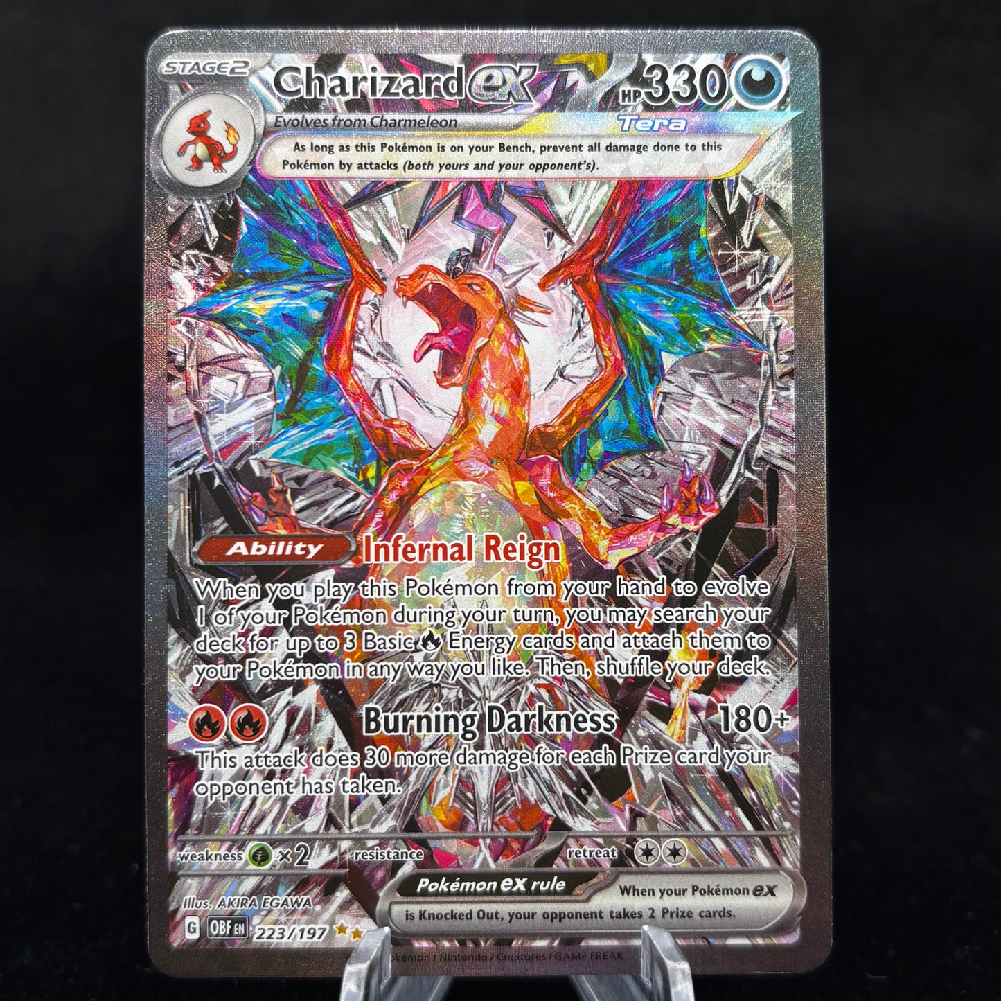 Charizard ex - 223/197 - SV03: Obsidian Flames (OBF) Single Card