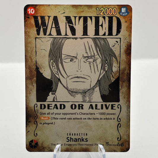 Shanks (004) (Wanted Poster) - Emperors in the New World