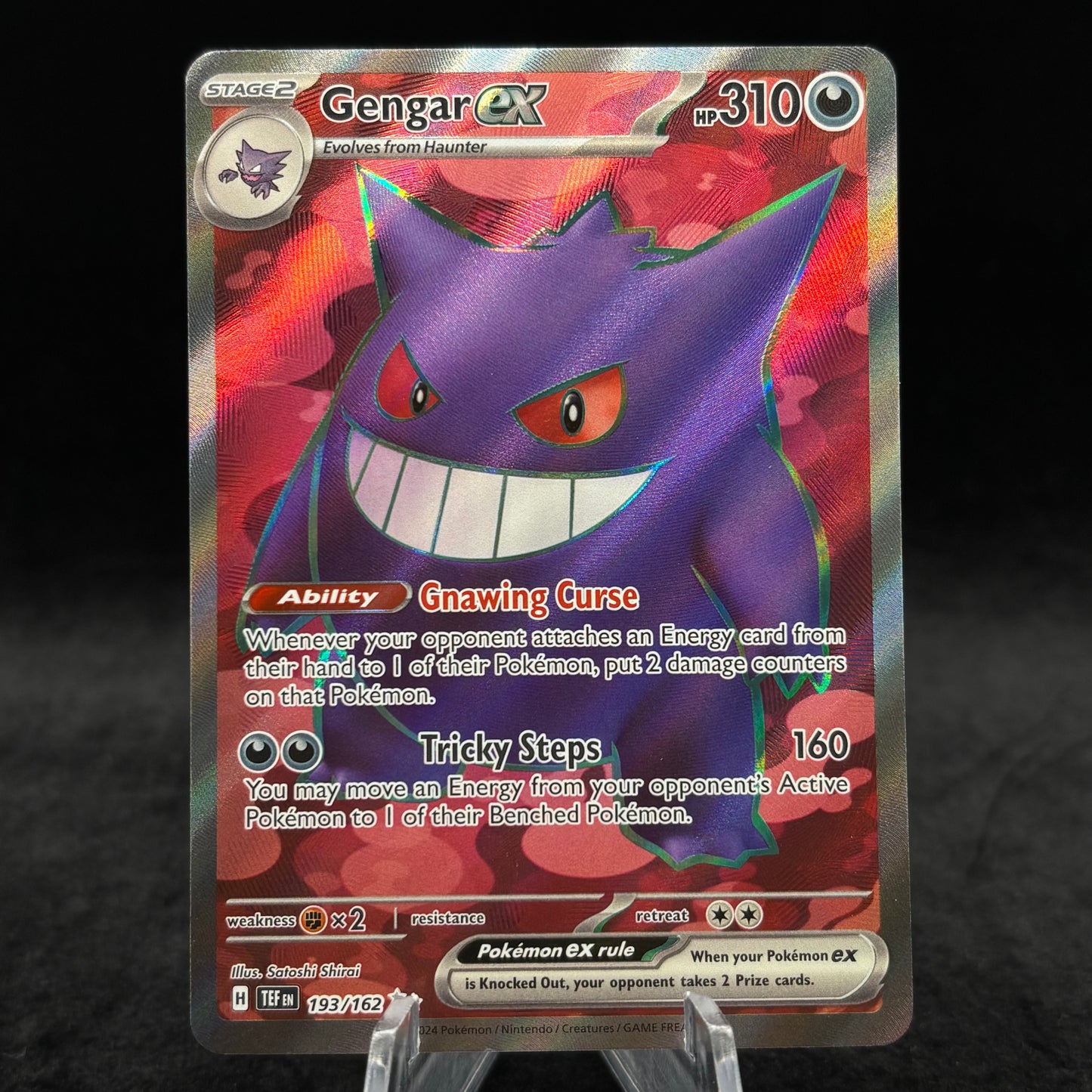 Gengar ex - 193/162 - SV05: Temporal Forces Single Card