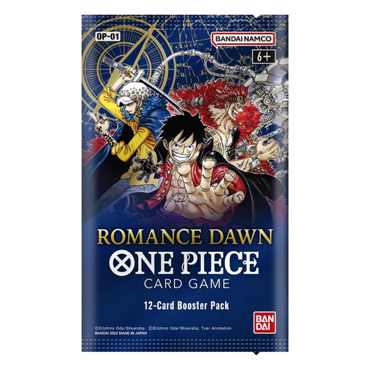 One Piece Card Game: Romance Dawn Booster Pack Wave 2 (White Bottom) OP01