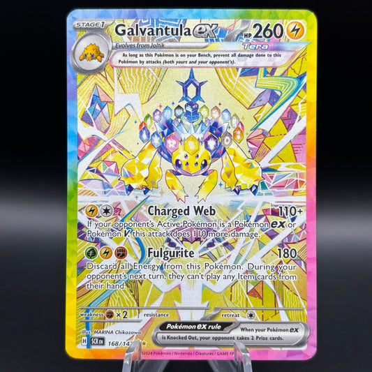 Galvantula ex - 168/142 - SV07: Stellar Crown Single Card