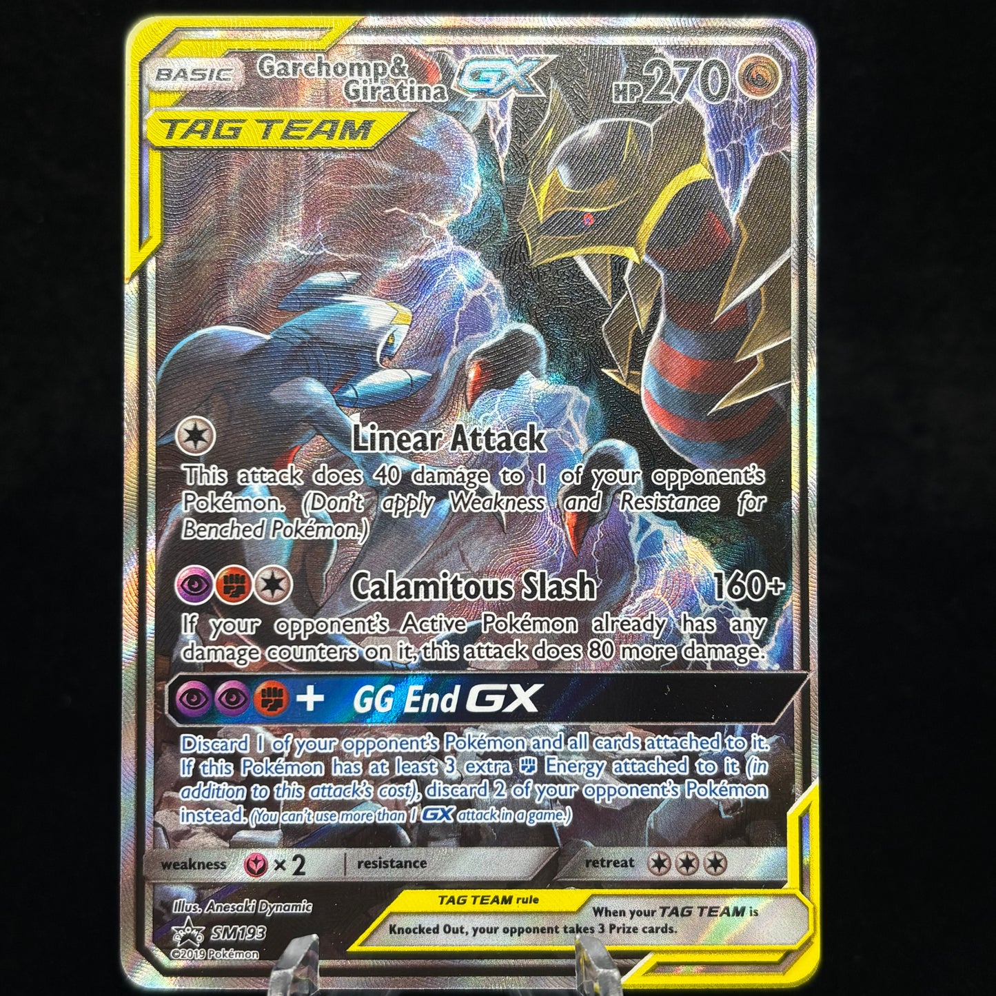Garchomp & Giratina GX - SM193 Single Card