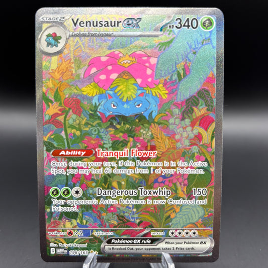 Venusaur ex - 198/165 - SV: Scarlet & Violet 151 single card