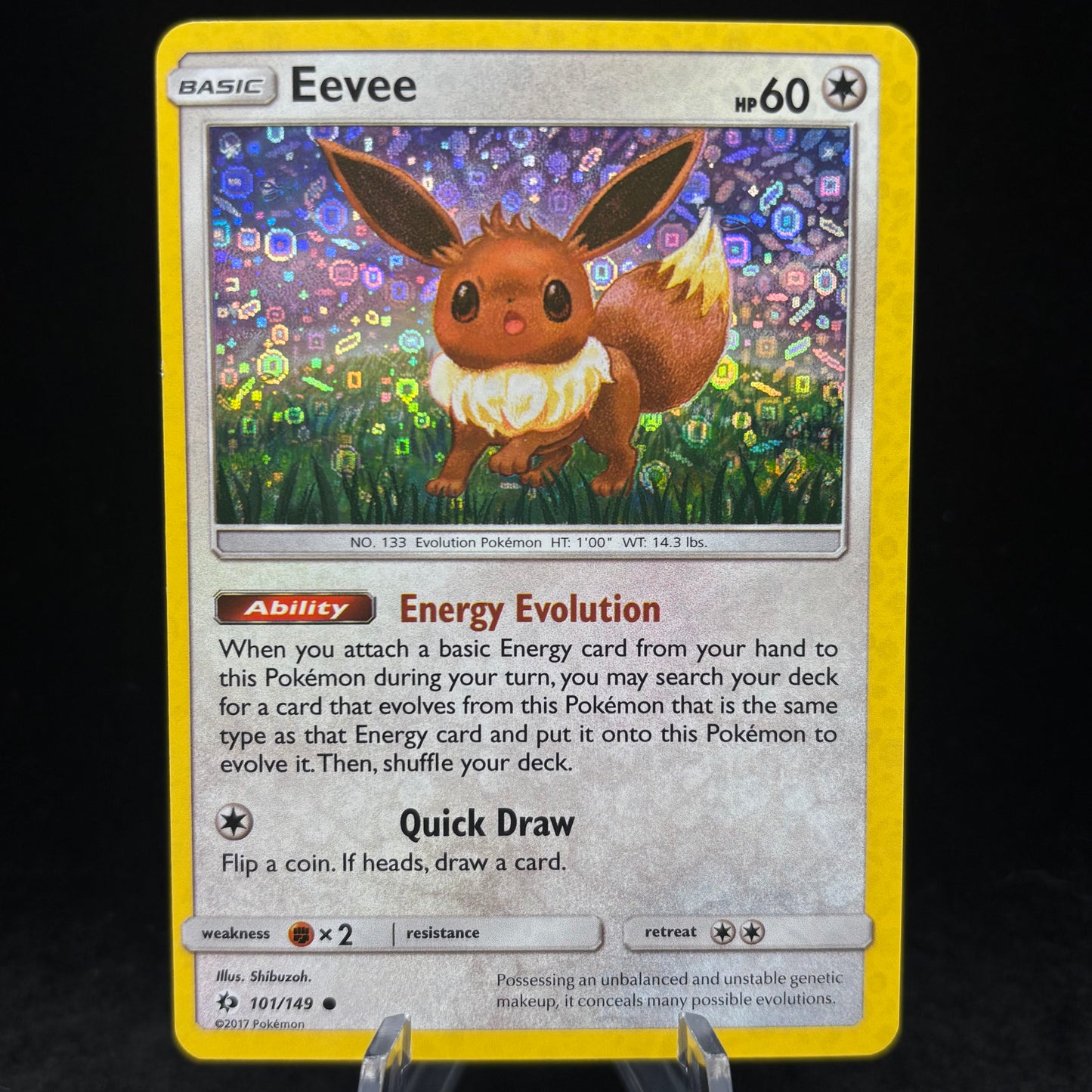 Eevee - 101/149 (Cosmos Holo) Single Card