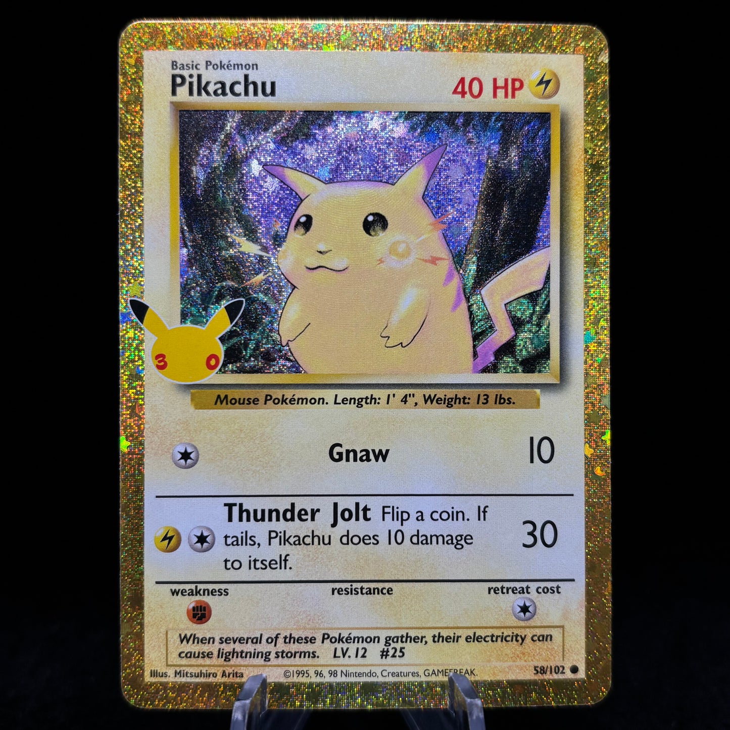 Pikachu - ME: 30th Celebration Classic Collection Single Card