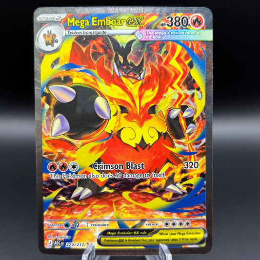 Mega Emboar ex - 273/217 - ME: Ascended Heroes Single Card
