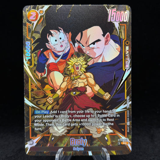 Broly - ST01-049 (Alternate Art) - Story Booster 01 Single Card