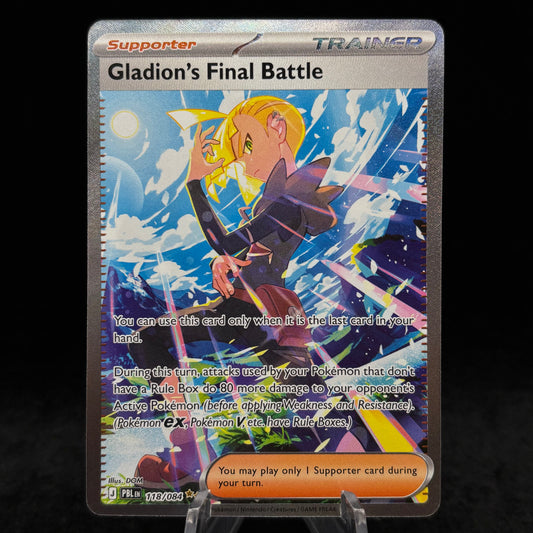 Gladion's Final Battle - 118/084 - ME05: Pitch Black Single Card