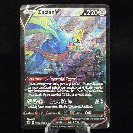 Zacian V TG21/TG30 *Light Play* Single Card