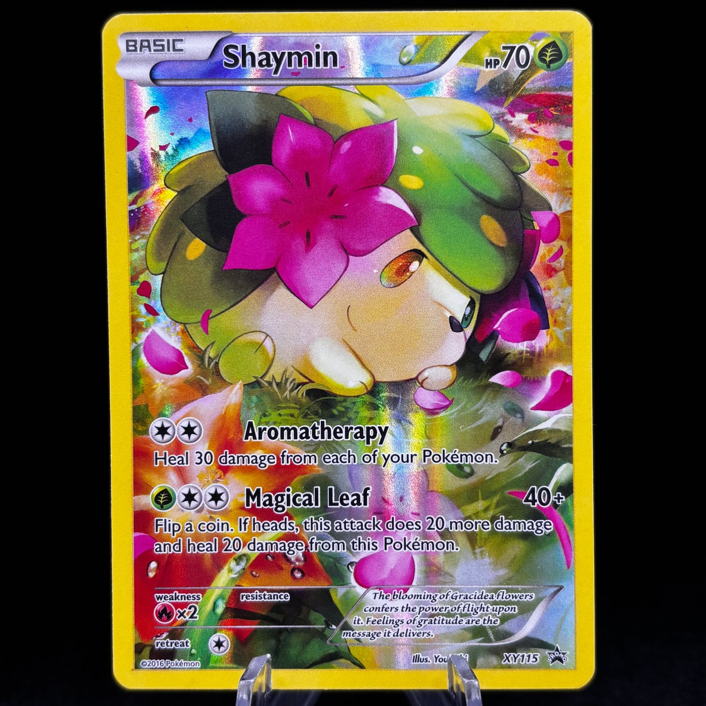 Shaymin - XY115 - XY PR *Moderate Play* Single Card