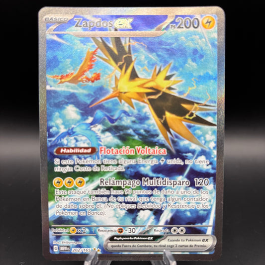 Zapdos ex - 202/165 - SV: Scarlet & Violet 151 *Lightly Played* Single Card