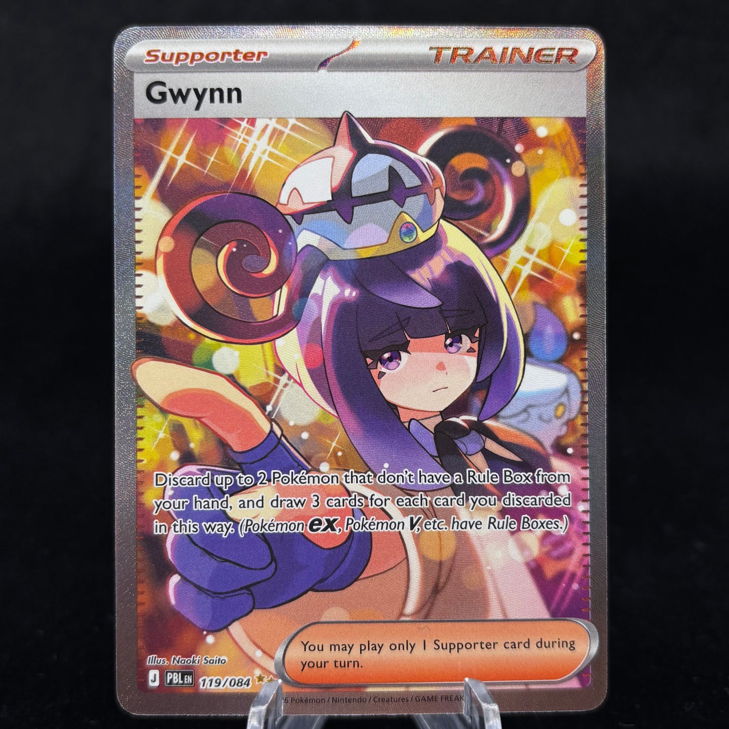 Gwynn - 119/084 - ME05: Pitch Black Single Card