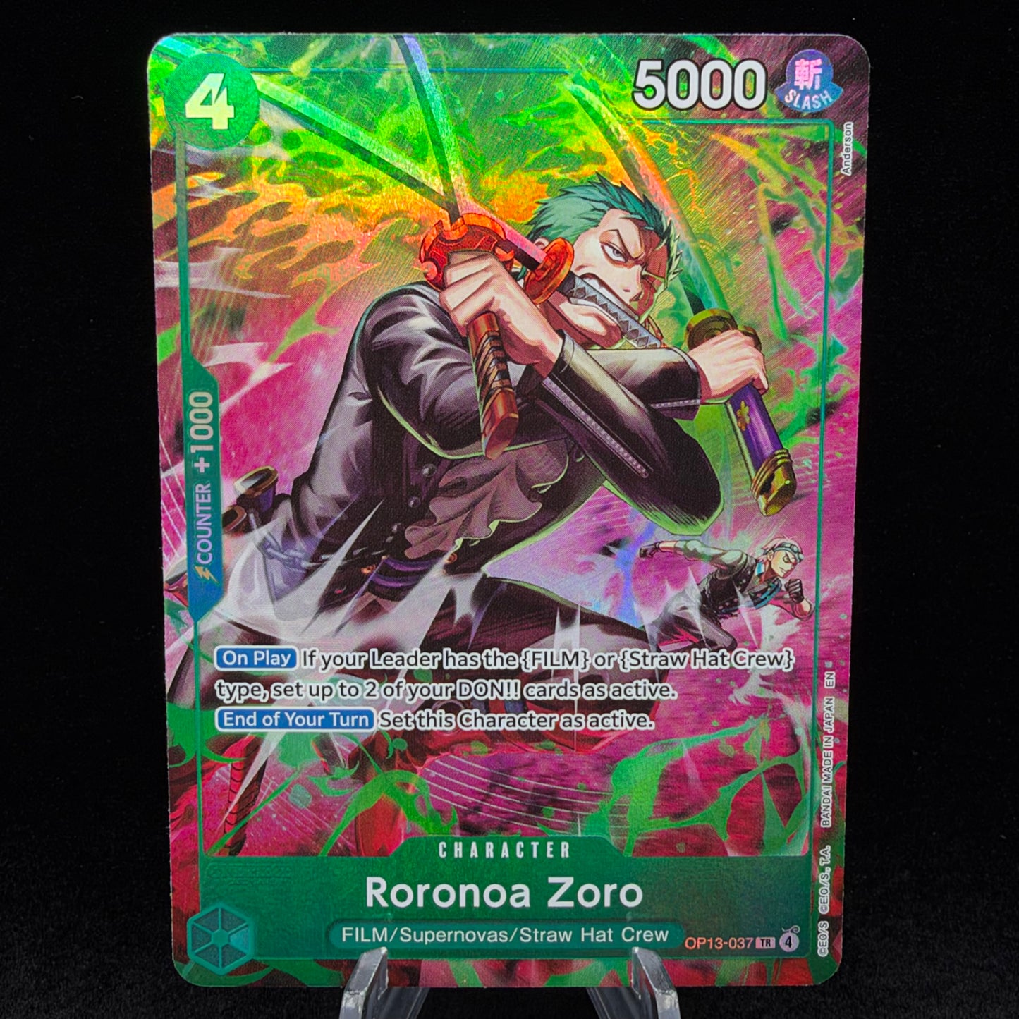 Roronoa Zoro (OP13-037) - Adventure on Kami's Island