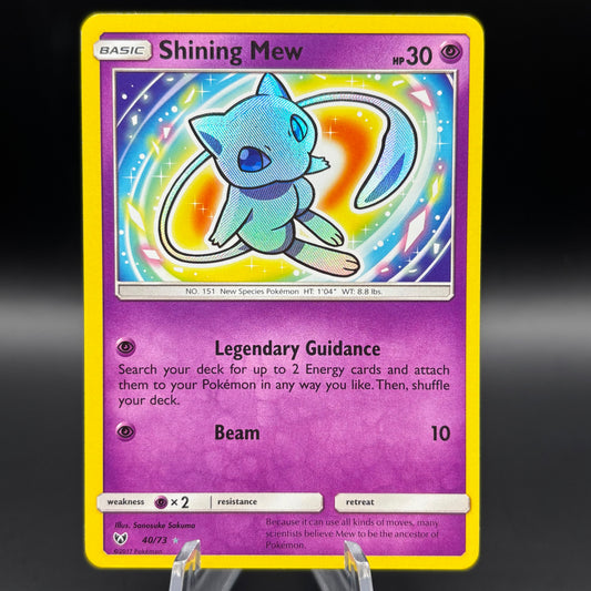 Shining Mew - Shining Legends Single Card
