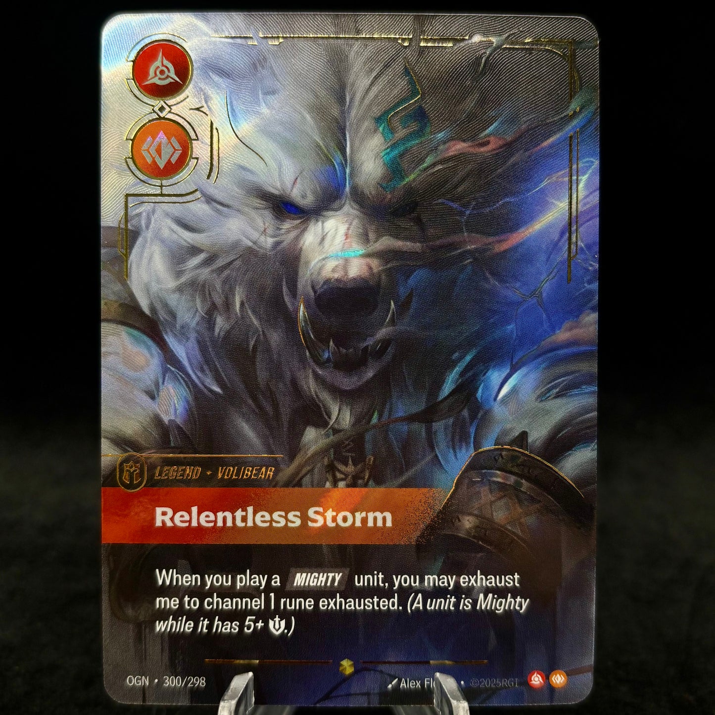 Volibear, Relentless Storm (Overnumbered)Single Card