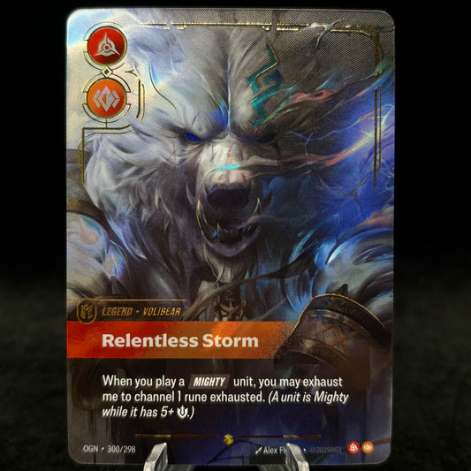 Volibear, Relentless Storm (Overnumbered)Single Card