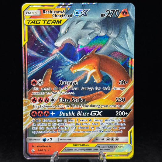 Reshiram & Charizard GX - SM - Unbroken Bonds Single Card