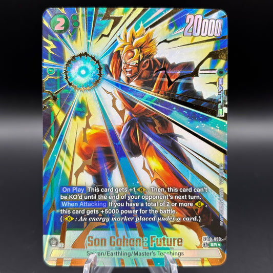 Son Gohan : Future - FB10-059 (Alternate Art) - Cross Force Single Card